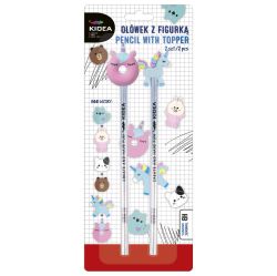 Еднорог - Поничка комплект 2 бр. молив HB с фигурка