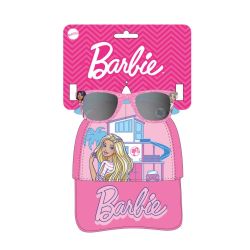 BARBIE  комплект шапка и слънчеви очила