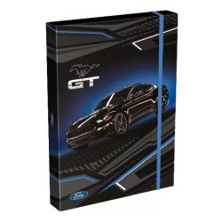 LIZZY CARD FORD Black кутия с ластик А4