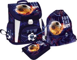 LIZZY CARD TOP LEAGUE Win комплект 3 в 1 - раница, несесер, спортна торба