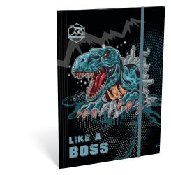 LIZZY CARD DINO COOL Boss папка с ластик