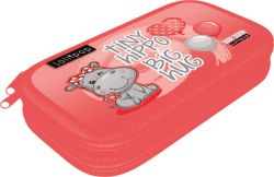 LIZZY CARD LOLLIPOP Thiny Hippo несесер с 2 ципа