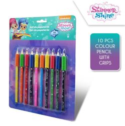SHIMMER AND SHINE цветни моливи 10 бр.