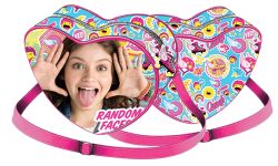 SOY LUNA 3D малка чанта-сърце