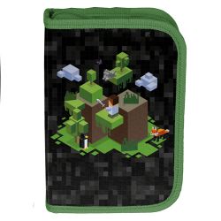 PASO MINECRAFT несесер с 1 цип, ПЪЛЕН