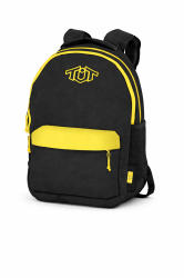 TUT Neon ученическа раница черно/жълто