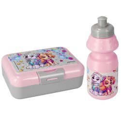 Комплект бутилка и кутия за храна Starpak - Пес патрул, розов