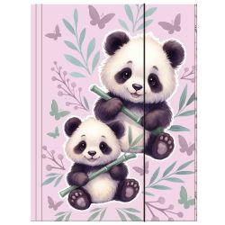PANDA 11 папка с ластик