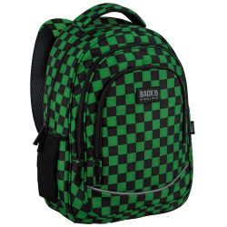 BACKUP 8 X 73 CHECKERBOARD GREEN ученическа раница