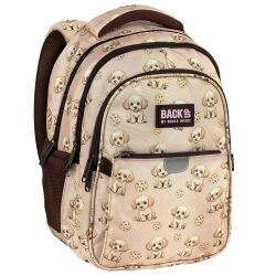 BACKUP 8 P 35 BEIGE DOGS ученическа раница