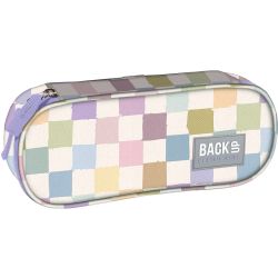 BACKUP 8 A 01 PASTEL CHECKERED овален несесер