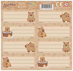 CAPYBARA 10 етикети