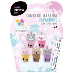 KIDEA комплект 5 бр. ароматни гуми Bubble Tea
