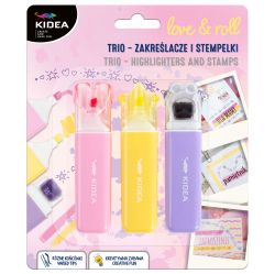 KIDEA комплект 2 бр.текстмаркери и печат Loove and Roll