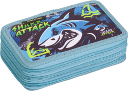 LIZZY CARD Shark ATTACK несесер с 3 ципа