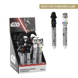 STAR WARS химикалка с 10 цвята Darth Vader