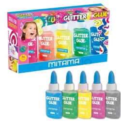 MITAMA брокатно лепило FLUO