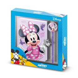 MINNIE Butterflies таен дневник с химикалка
