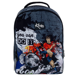 KAOS GOAL ученическа раница 2 в 1