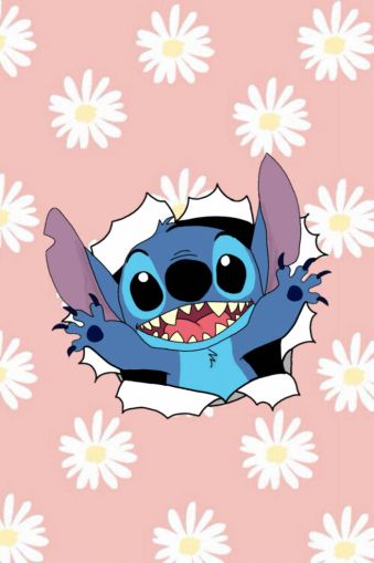 STITCH тетрадка А5, офсет, 20л. – малки квадрати