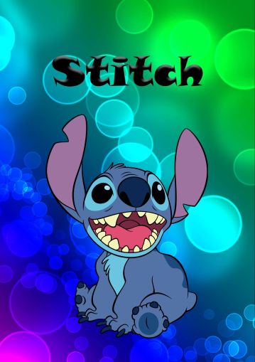 STITCH тетрадка А5, офсет, 20л. – големи квадрати
