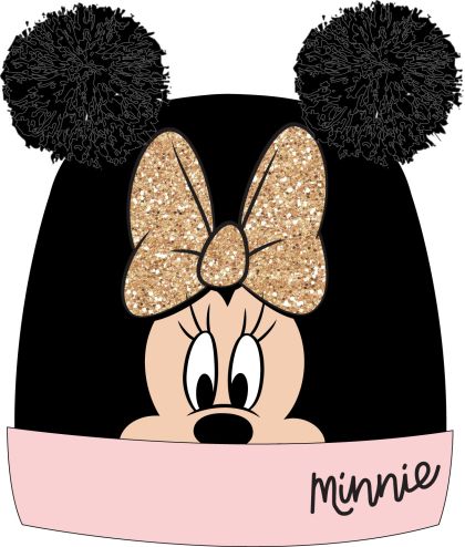 MINNIE шапка с помпони