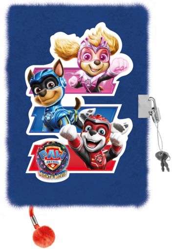 Paw Patrol Boys плюшен таен дневник с катинар