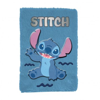 STITCH голям плюшен дневник с бродерия А4