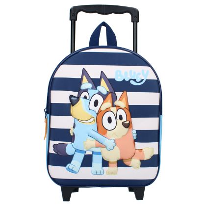 BLUEY Oh Happy Days 3D малка раница с колела
