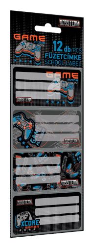 LIZZY CARD BOSSTEAM Gamer XCORE етикети