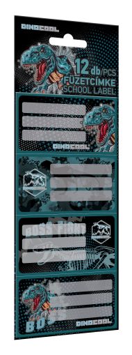 LIZZY CARD DINO COOL Boss етикети