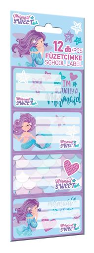 LIZZY CARD MERMAID Sweet етикети