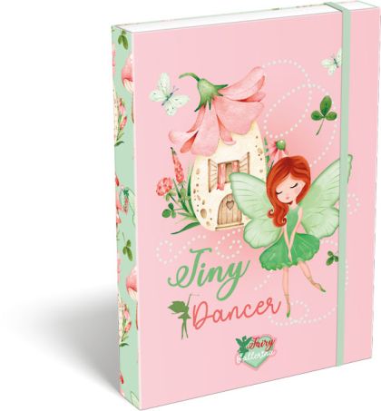 LIZZY CARD FAIRY BALLERINA Dance кутия с ластик А4