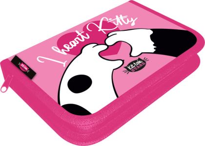 LIZZY CARD KITTOK Heart Kitty несесер с 1 цип