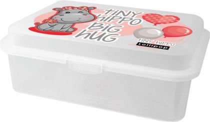 LIZZY CARD LOLLIPOP Thiny Hippo кутия за храна