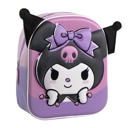 KUROMI 3D малка раница с апликация