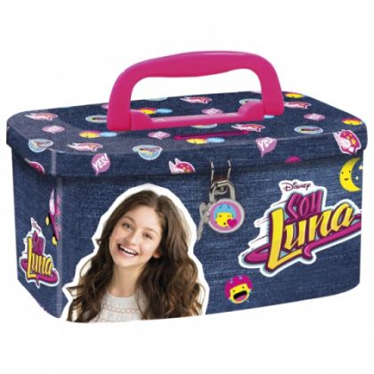 SOY LUNA касичка-куфарче с катинар
