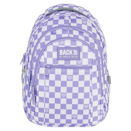 BACKUP 7 O 26 Purple Chess ученическа раница