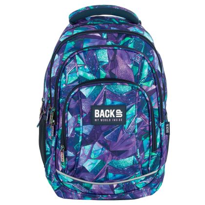 BACKUP 7 A 35 Purple Crystals ученическа раница
