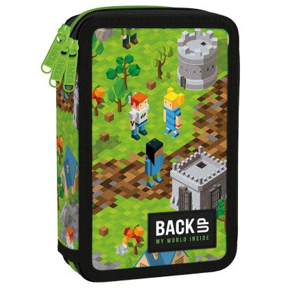 BACKUP 7 EW 61 Gamer несесер с 3 ципа, ПЪЛЕН