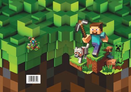 MINECRAFT тетрадка А5, офсет, 40л. – широк ред
