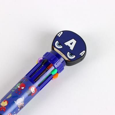 AVENGERS химикалка с 10 цвята Captain America