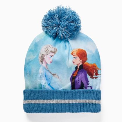 FROZEN шапка с помпон