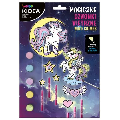 KIDEA вятърни камбанки, светещи на тъмно Еднорози