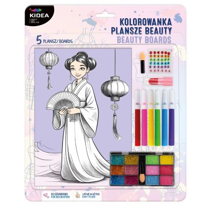 KIDEA оцветяване с грим Красота
