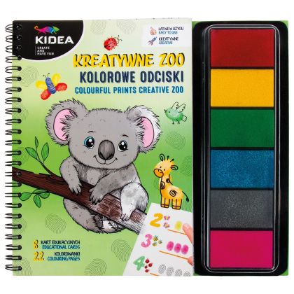 KIDEA рисуване с пръсти Зоопарк