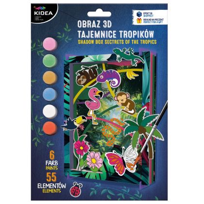 KIDEA 3D картина Мистерията на тропиците