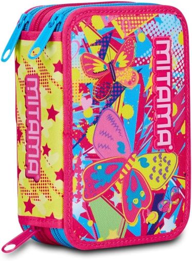 MITAMA Butterfly несесер с 3 ципа, ПЪЛЕН