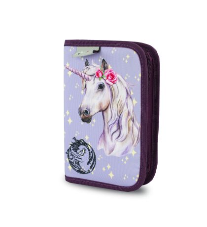 ABC123 UNICORN несесер с 1 цип, ПЪЛЕН