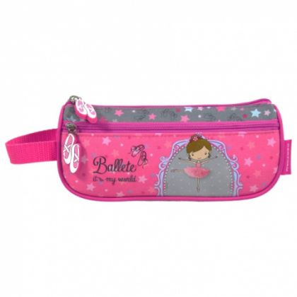 Ballete несесер с 2 ципа